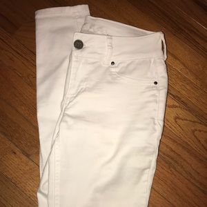 White jeggings from Maurices — size small
